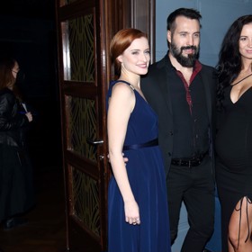 Na premiéře pohádky nechyběla ani herečka Kamila Janovčinová.