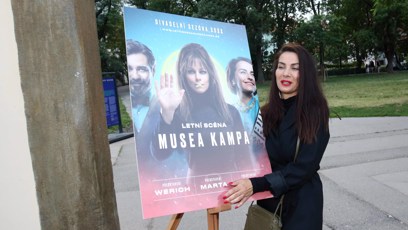 FOTO: Eva Decastelo na premiéře recitálu Marta.