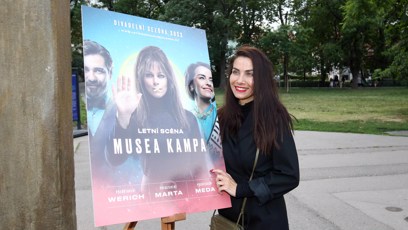 FOTO: Eva Decastelo na premiéře recitálu Marta.