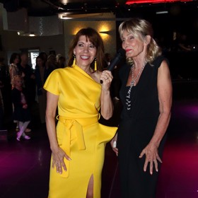 Zuzana Bubílková na módní přehlídce Naty Šaty Karlín. 