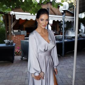 Andrea Pomeje se dobře bavila a moc jí to slušelo. 