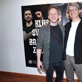 Tvůrci muzikálu Branický zázrak.