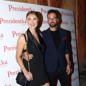 Na premiéru Prezidentky dorazila i ředitelka Mis Czech Republic Taťána Makarenko s partnerem.