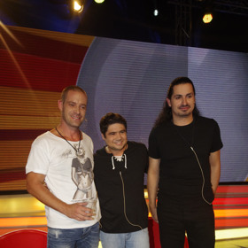 VyVolení - Petr Zvěřina, Emil Zajac a Vladko Dobrovodský.