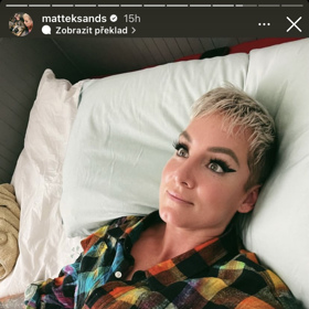 Bethanie byl viditelně pořádně vyčerpaná a potřebovala si dát krátký odpočinkový spánek.