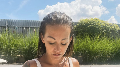 FOTO: V plavečkách se samozřejmě ukázala i Agáta Hanychová.