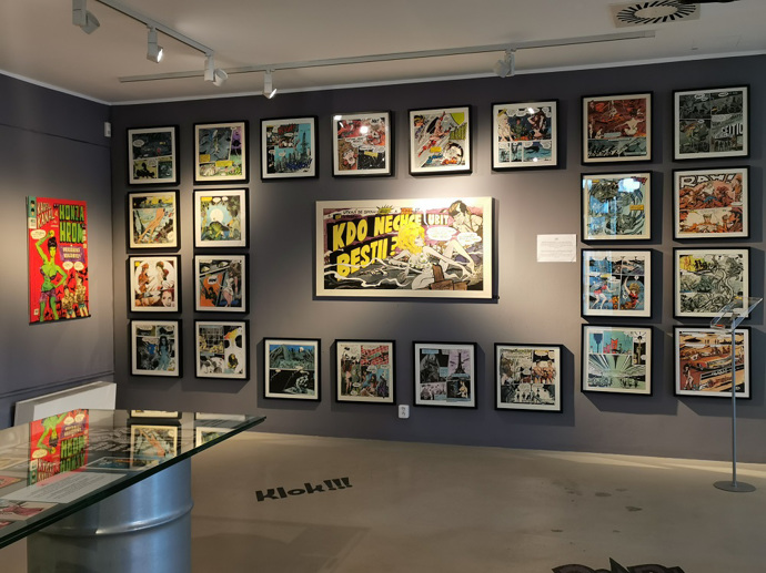 FOTO: Muriel a andělé. Komiksový diamant Káji Saudka z konce 60. let, začátku vrcholného období jeho tvorby. Redakce eXtra.cz navštívila výstavu v Tančícím domě. – stránka 14