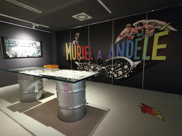 FOTO: Muriel a andělé. Komiksový diamant Káji Saudka z konce 60. let, začátku vrcholného období jeho tvorby. Redakce eXtra.cz navštívila výstavu v Tančícím domě. – stránka 10