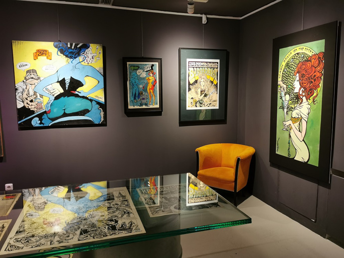 FOTO: Muriel a andělé. Komiksový diamant Káji Saudka z konce 60. let, začátku vrcholného období jeho tvorby. Redakce eXtra.cz navštívila výstavu v Tančícím domě. – stránka 9