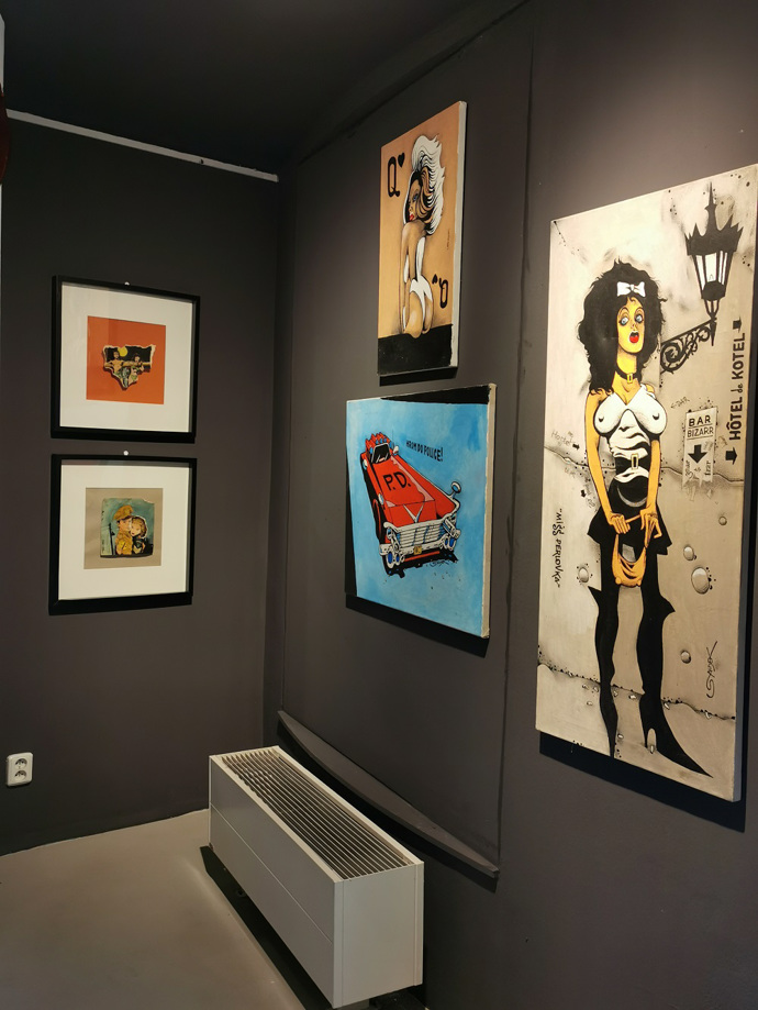 FOTO: Muriel a andělé. Komiksový diamant Káji Saudka z konce 60. let, začátku vrcholného období jeho tvorby. Redakce eXtra.cz navštívila výstavu v Tančícím domě. – stránka 5