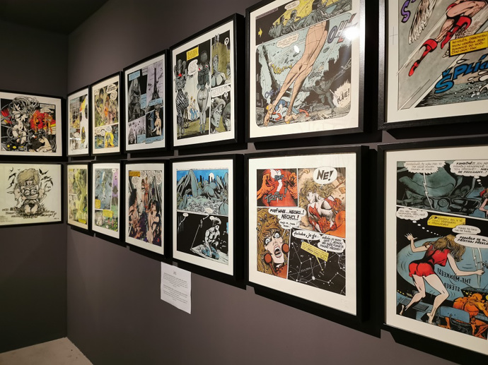 FOTO: Muriel a andělé. Komiksový diamant Káji Saudka z konce 60. let, začátku vrcholného období jeho tvorby. Redakce eXtra.cz navštívila výstavu v Tančícím domě. – stránka 4