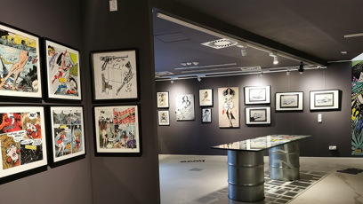 FOTO: Muriel a andělé. Komiksový diamant Káji Saudka z konce 60. let, začátku vrcholného období jeho tvorby. Redakce eXtra.cz navštívila výstavu v Tančícím domě.