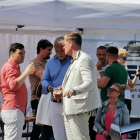 Událost nevynechal ani automobilový závodník Filip Turek. 