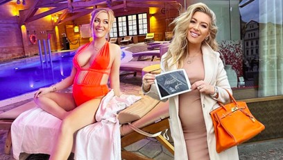 FOTO: Dominika se připravuje na porod.