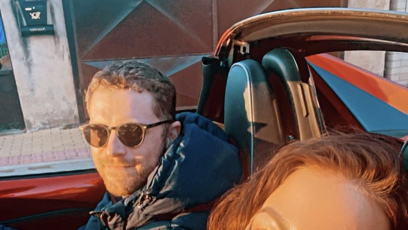 FOTO: Agáta s přítelem Andreem a dcerou Miou.