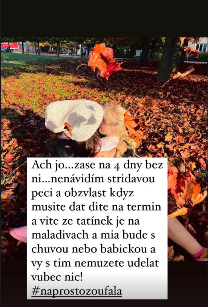 FOTO: Agáta promluvila o střídavé péči. – stránka 2844