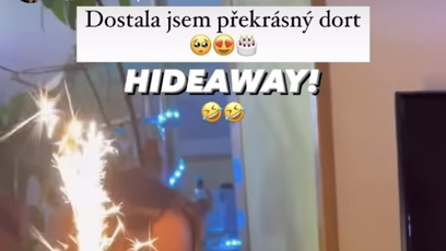 FOTO: Gabriela oslavila jednadvacáté narozeniny! Dortem si zavzpomínali na Love Island.