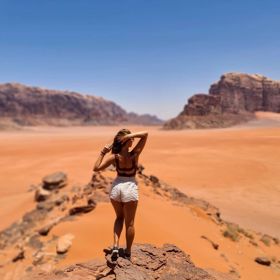 Letos navštívila také Jordánsko.