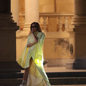 Ukázala i štíhlé nožky.