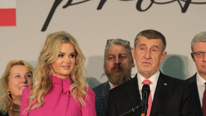 FOTO: Monika Babišová a Andrej Babiš.