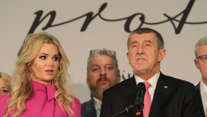 FOTO: Andrej Babiš během svého projevu.