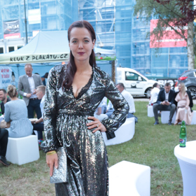 Partnerka Karla Janečka Lilia si těsně před začátkem festivalu zranila nohu. 