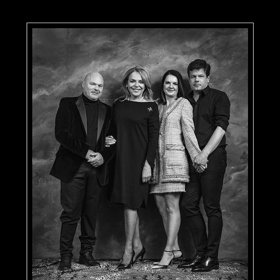 Před objektiv Saudkových se postavily známé osobnosti.