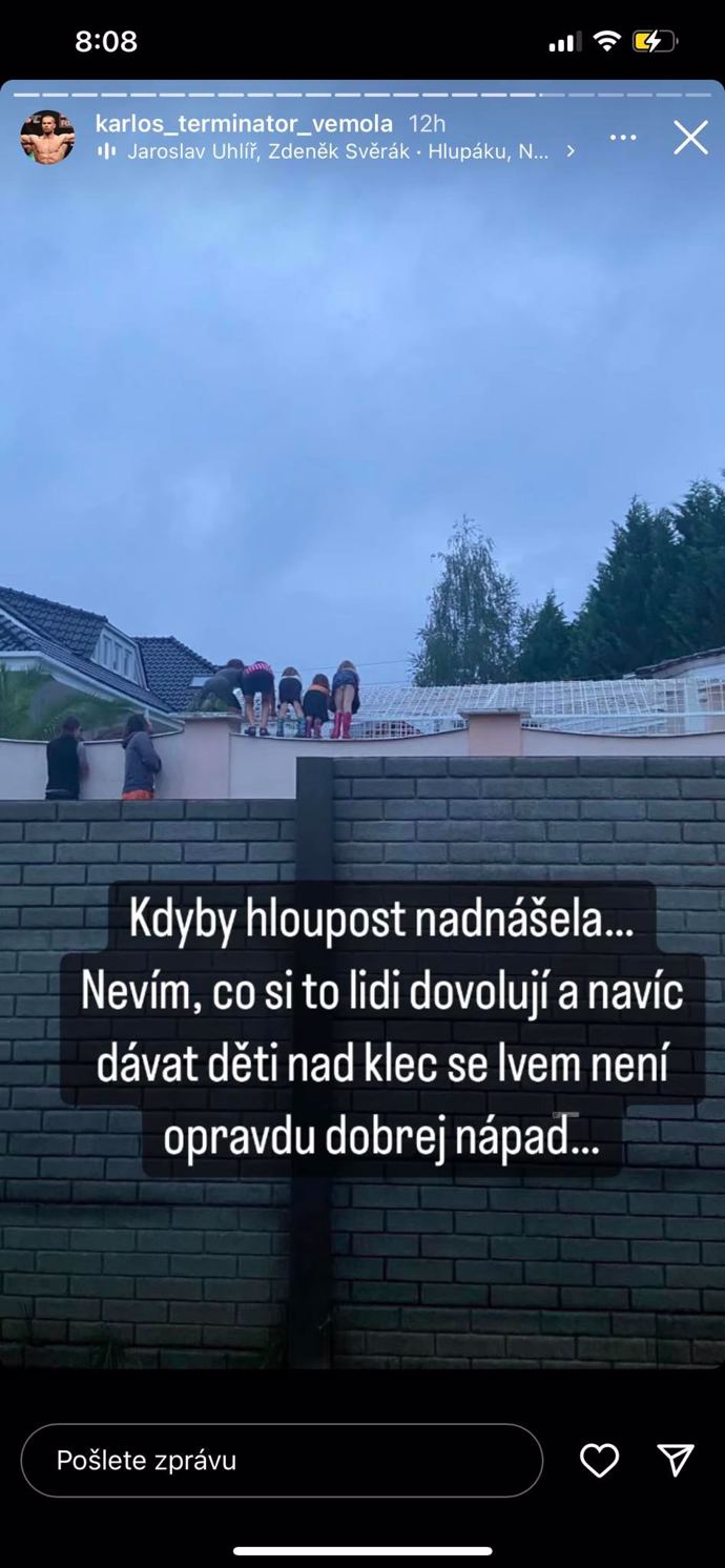 FOTO: Na lvici Elsu se koukají i cizí lidé, kteří lezou na zeď. – stránka 1844