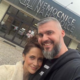 Pro Lucii Bílou je nejkrásnější Valentýn to, že může být doma v soukromí se svým přítelem. 