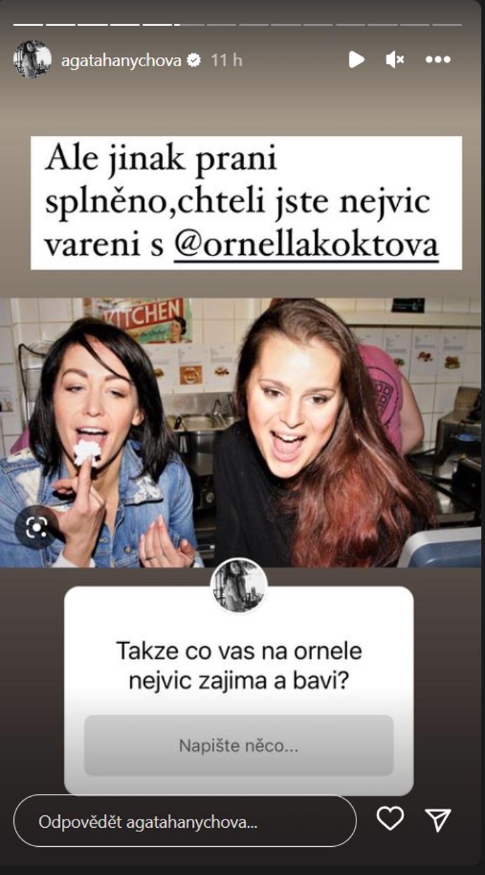 FOTO: První host nového pořadu Agáty bude Ornella Koktová. – stránka 2848
