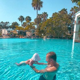 Renda je vzorný tatínek.