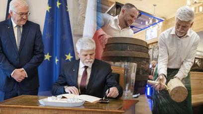 FOTO: Prezident Petr Pavel v Německu.