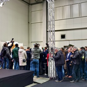 O Petra Pavla měli velký zájem novináři.