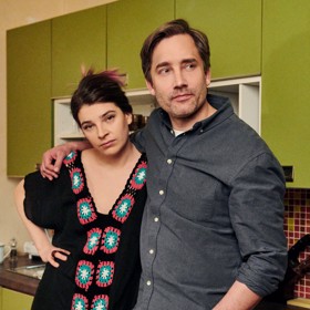 Katarzia a Jiří Havelka v minisérii Pozadí událostí.