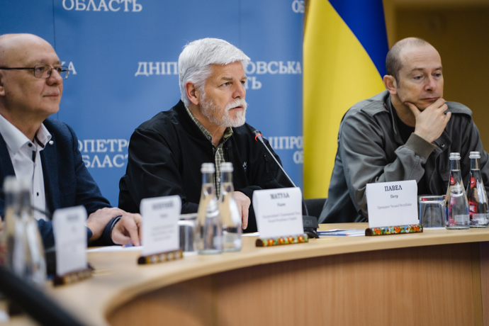 FOTO: Petr Pavel navštívil Dnipro. – stránka 2664