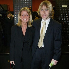 Pavel Nedvěd a Ivana Nedvědová na archivním snímku.