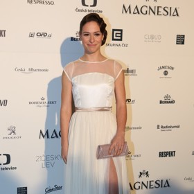 Krásná Veronika Khek Kubařová na Lvech v roce 2014.