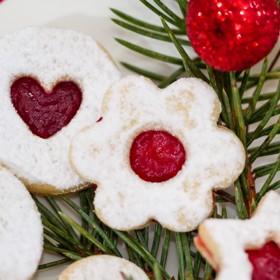 Linecké cukroví patří neodmyslitelně k Vánocům.