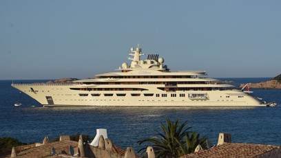 FOTO: Jachta Dilbar 2 u Sardinie.