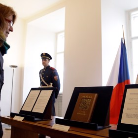 Originál první české Ústavy.