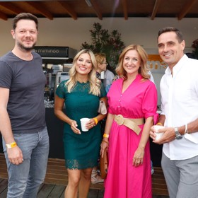 Pavel Štrunc s moderátory Primy