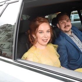 Alena Doláková s partnerem Miroslavem. 