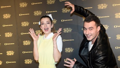 FOTO: Marika Šoposká a Michal Bureš