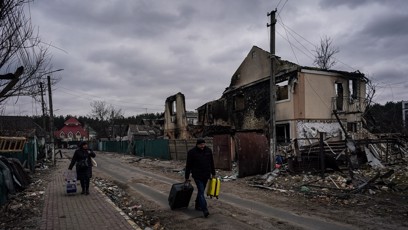 FOTO: V Irpinu ruští vojáci stříleli do civilistů.