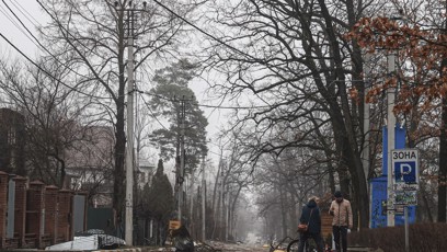 FOTO: Město bude třeba odminovat a v podstatě postavit znova.
