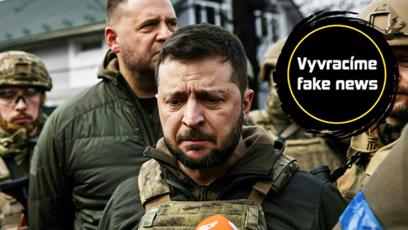 FOTO: Ukrajinský prezident Zelenskyj.