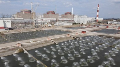 FOTO: Záporožská elektrárna je největší v Evropě.