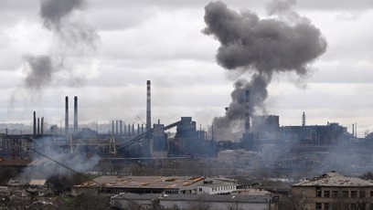 FOTO: Ocelárny Azovstal.