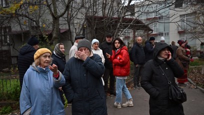 FOTO: Někteří obyvatelé musí do krytů.