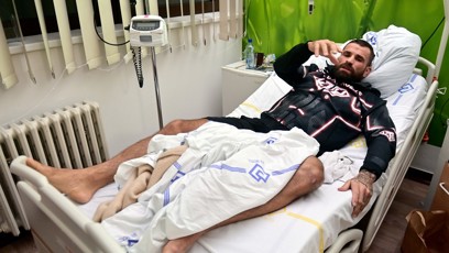 FOTO: Karlos Vémola v prosinci, kdy kvůli zdravotním problémům zrušil zápas s Patrikem Kinclem.